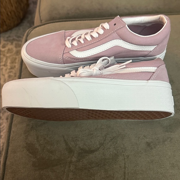 Vans Lilac Old Skool Stackform Sneakers Size 8 NWOT - Picture 4 of 5
